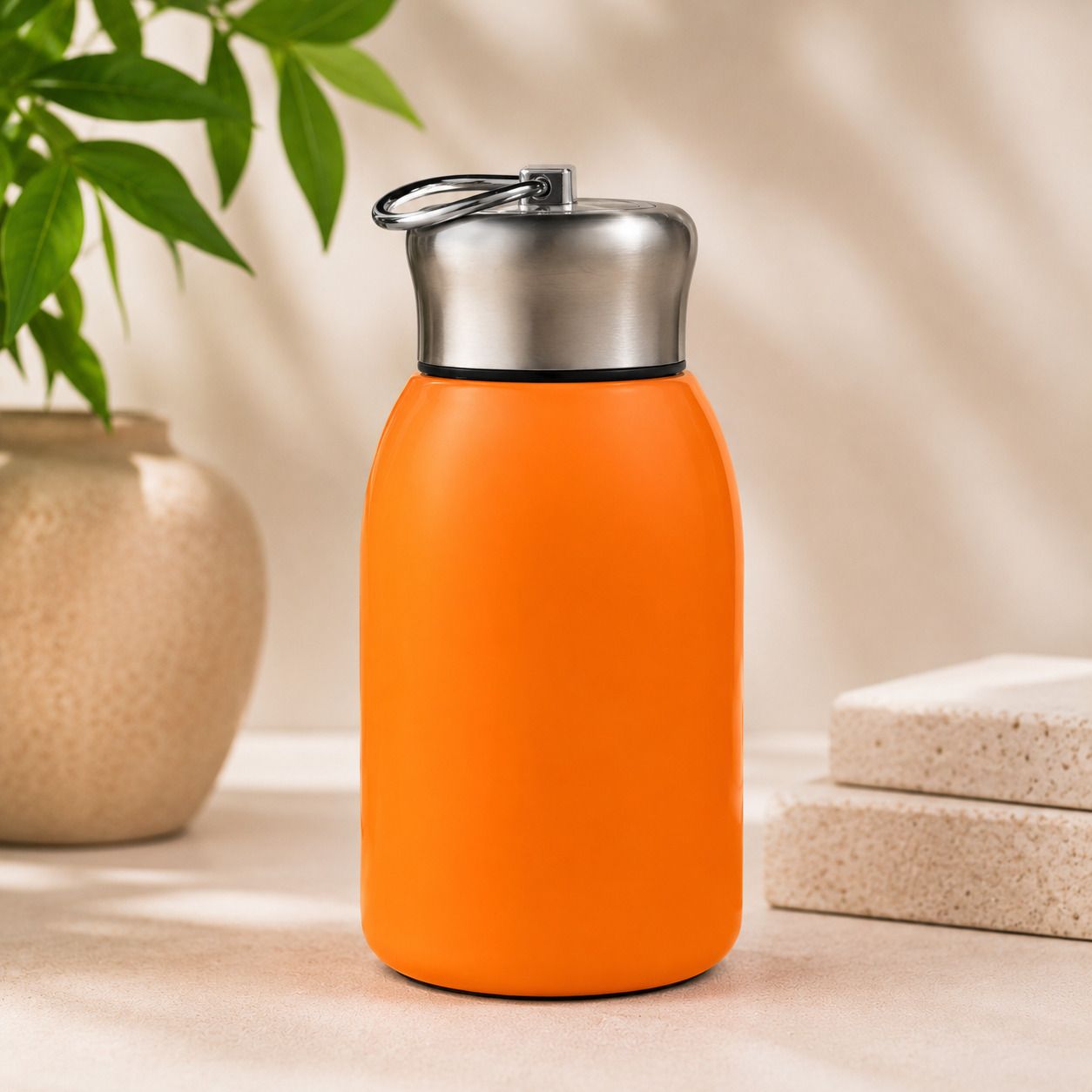 aurasip Premium 300ML Insulated Water Bottle Hot & Cold Leakproof Flask 300 ml Stainless Steel Flask-picture-38