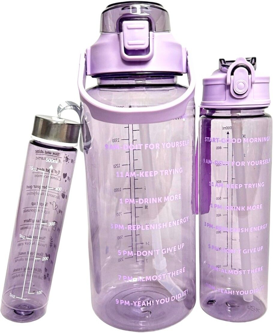Unbreakable Sipper Water Bottle with Time Marker for Indoor & Outdoor 2000 ml Water Bottles-image-30