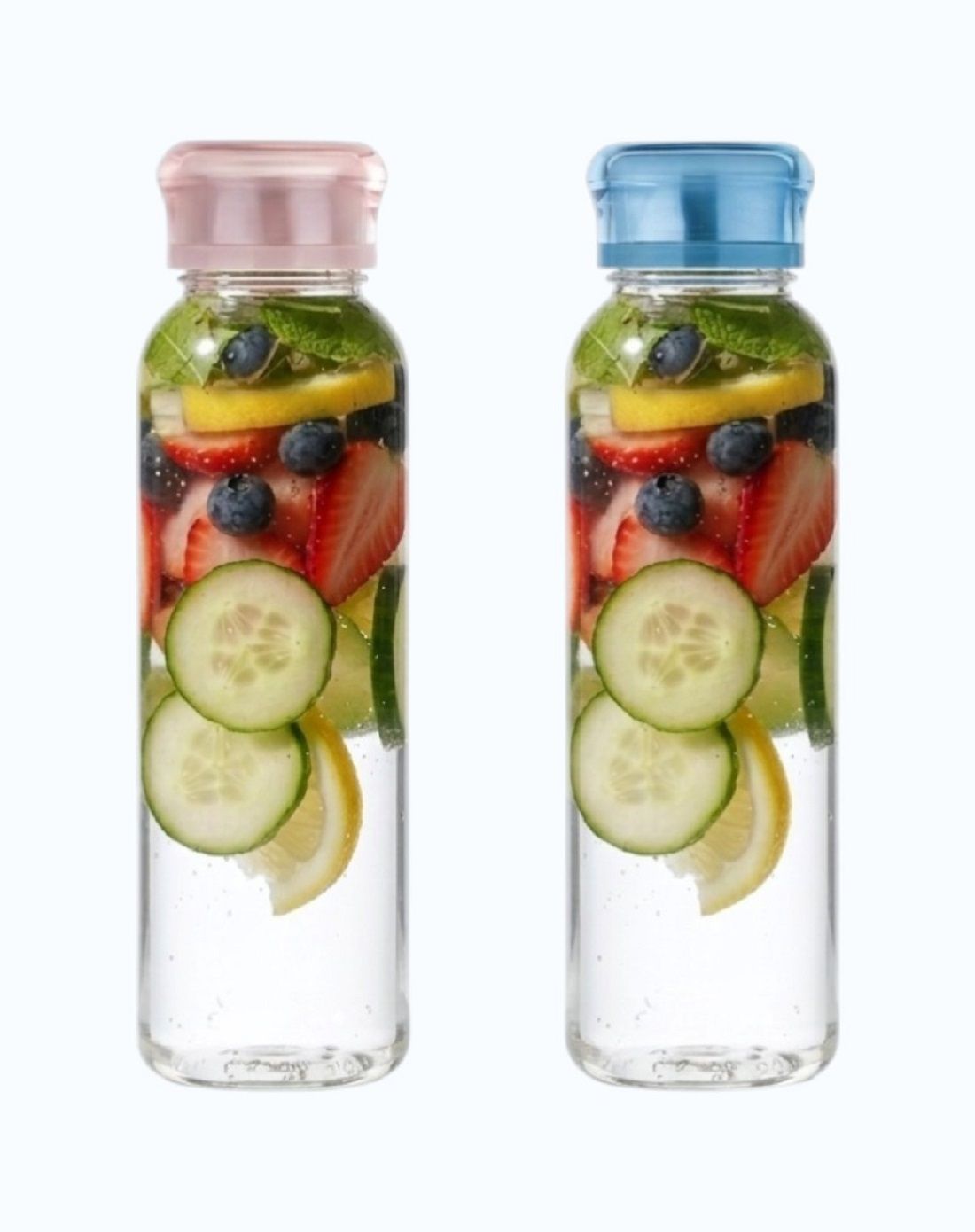 Unbreakable Plastic Fridge Water Bottle, Spill Proof Crystal Clear, Food Grade 700 ml Plastic Bottle-image-31