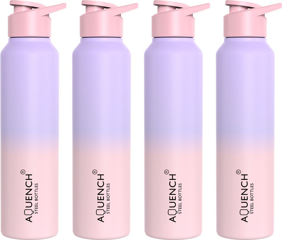 aquench LEAN Pro Purple Pink Dual Tone 1000 ml Steel Bottle-picture-17