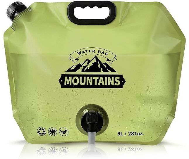 8L Collapsible Water Container with Tap Portable Folding Water Jug Bottled Water Dispenser-image-41