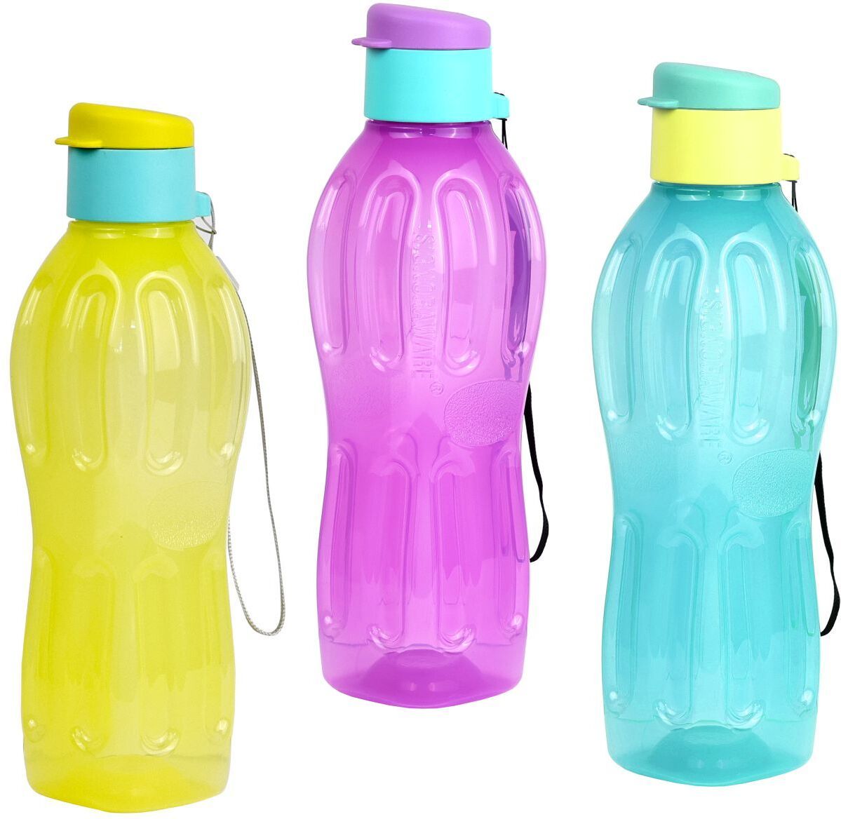 signoraware Fliptop Aqua 500 ml Plastic Bottle-picture-13