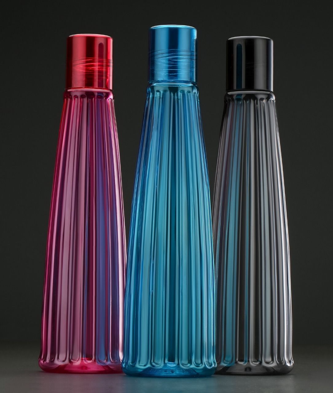 Rudi 3 pcs Plastic Water Bottle, 1000ml Bottle 1000 ml Bottle