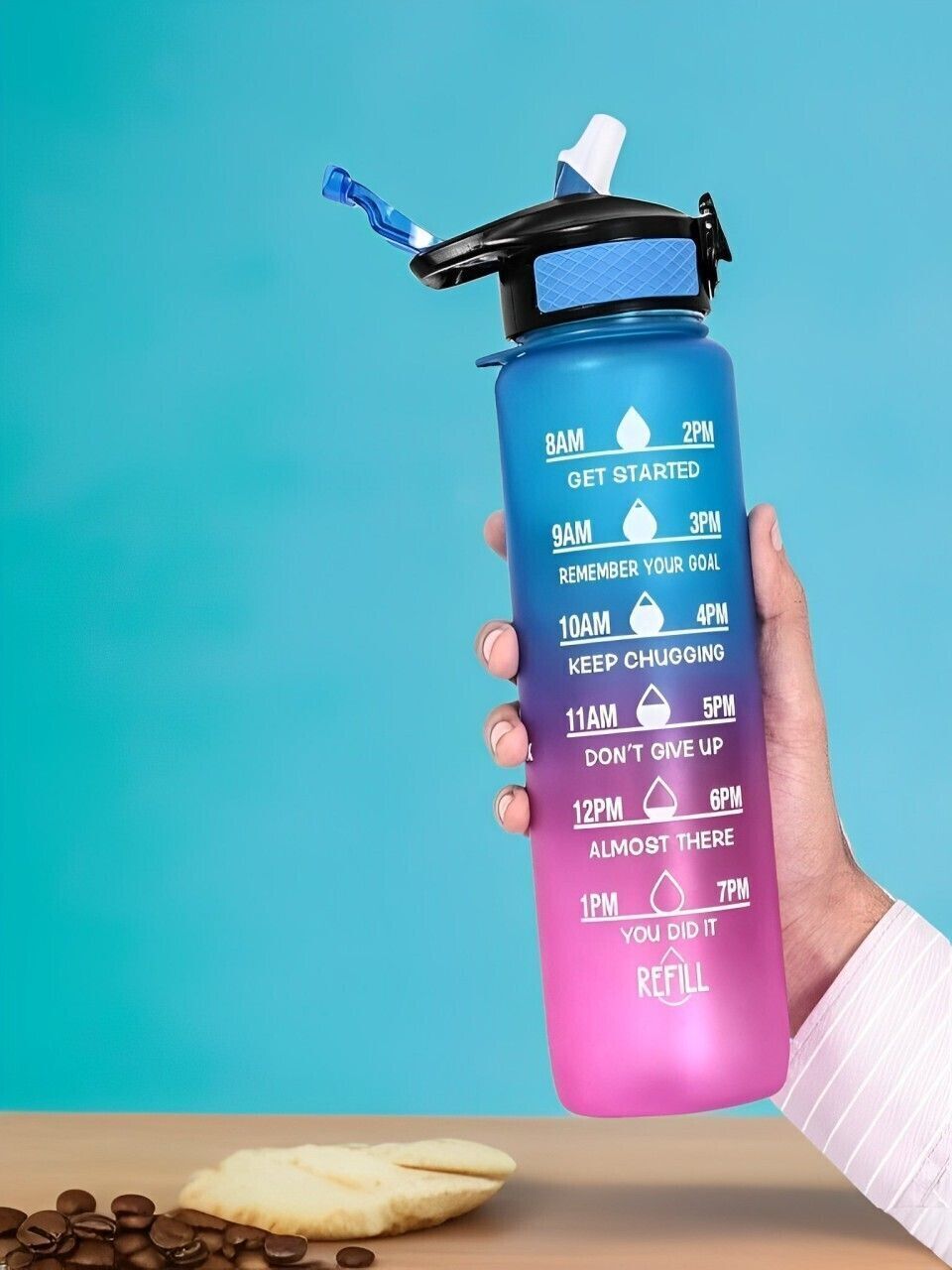 Classic 1000 ml Water Bottle-image-22