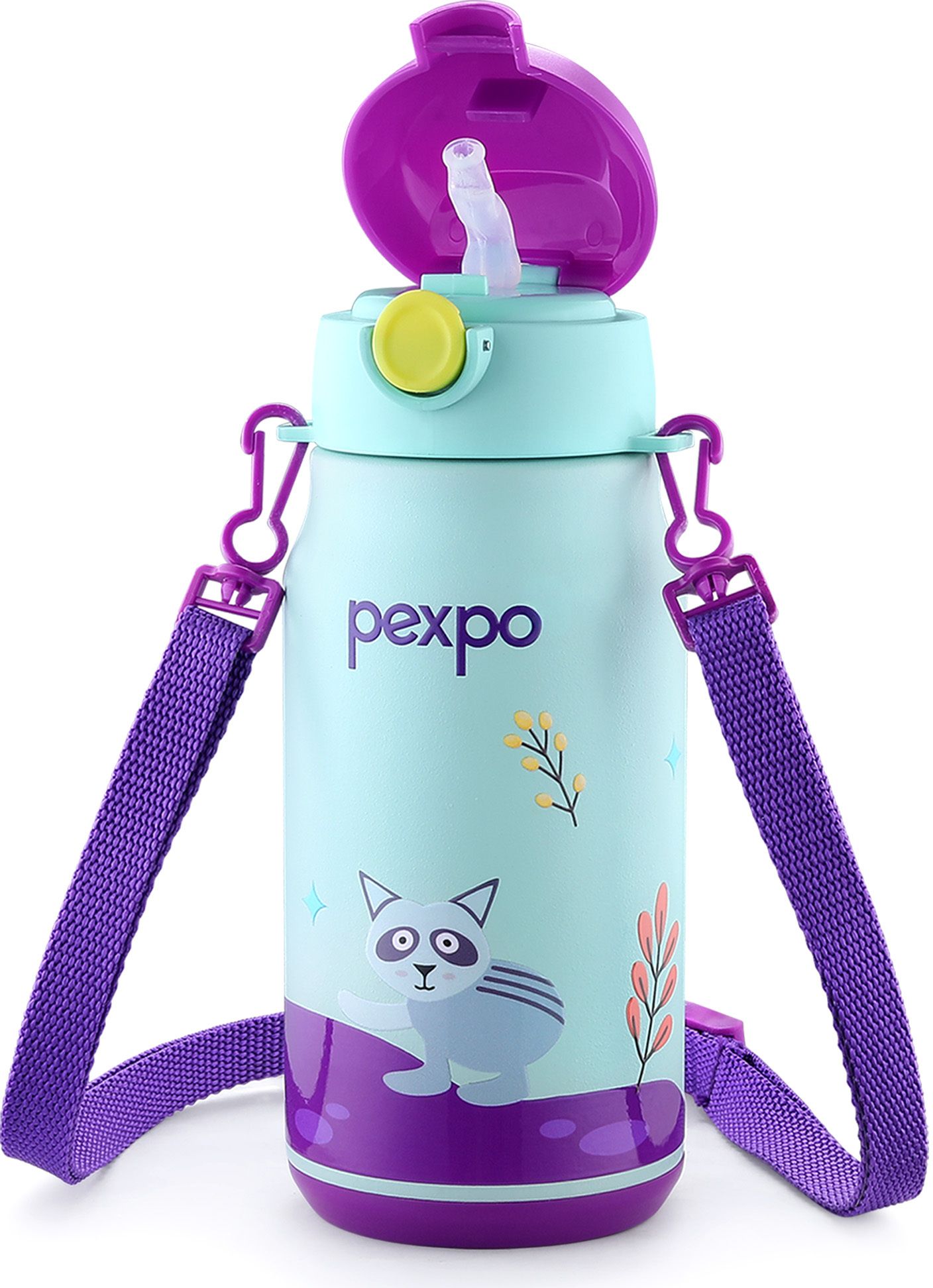 Poggo 450 Hot & Cold Stainless Steel Kids Bottle, School, thermosteel 425 ml Water Bottle