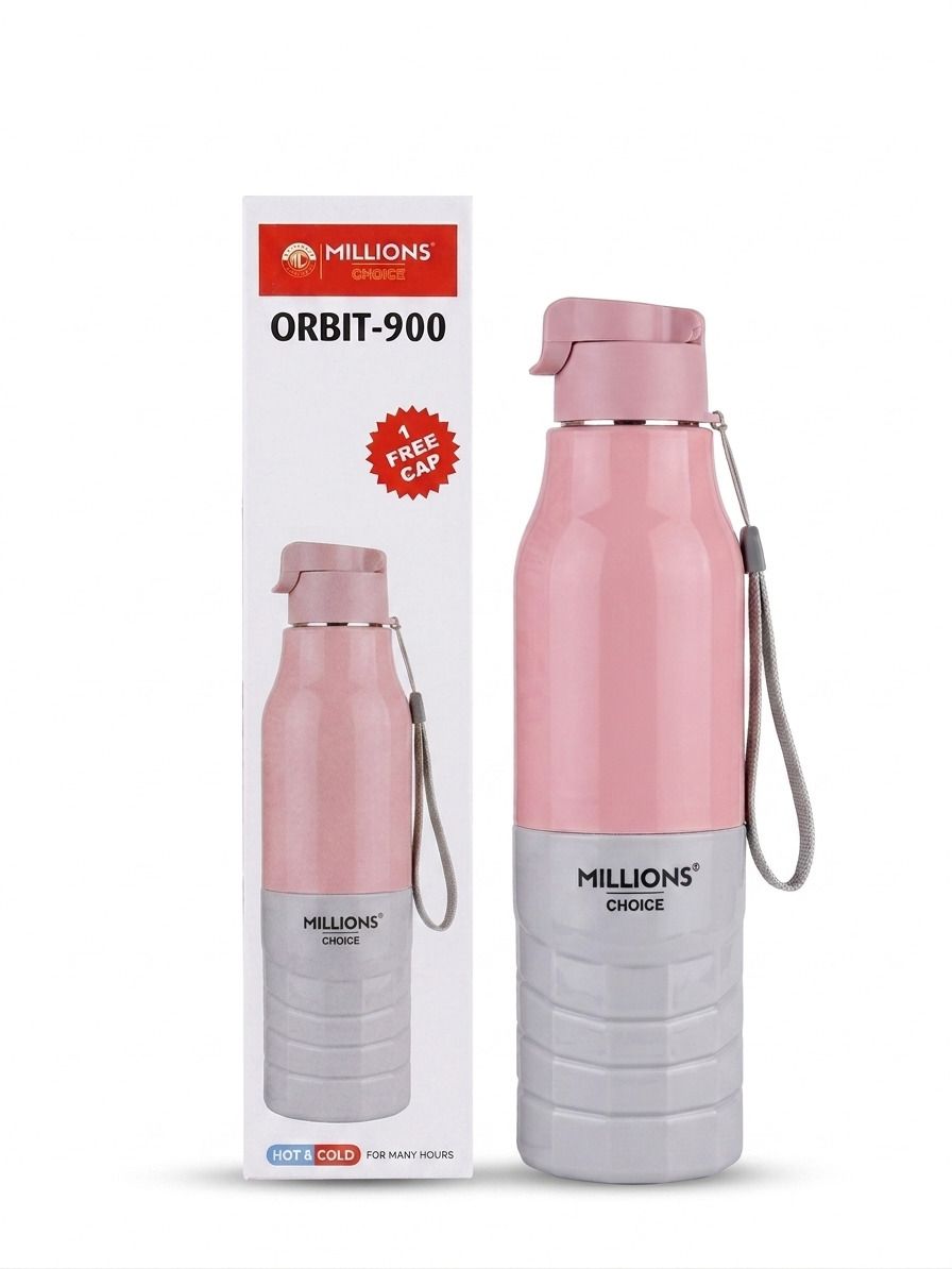 ORBIT 900 ml Plastic, Stainless Steel Bottle-image-43