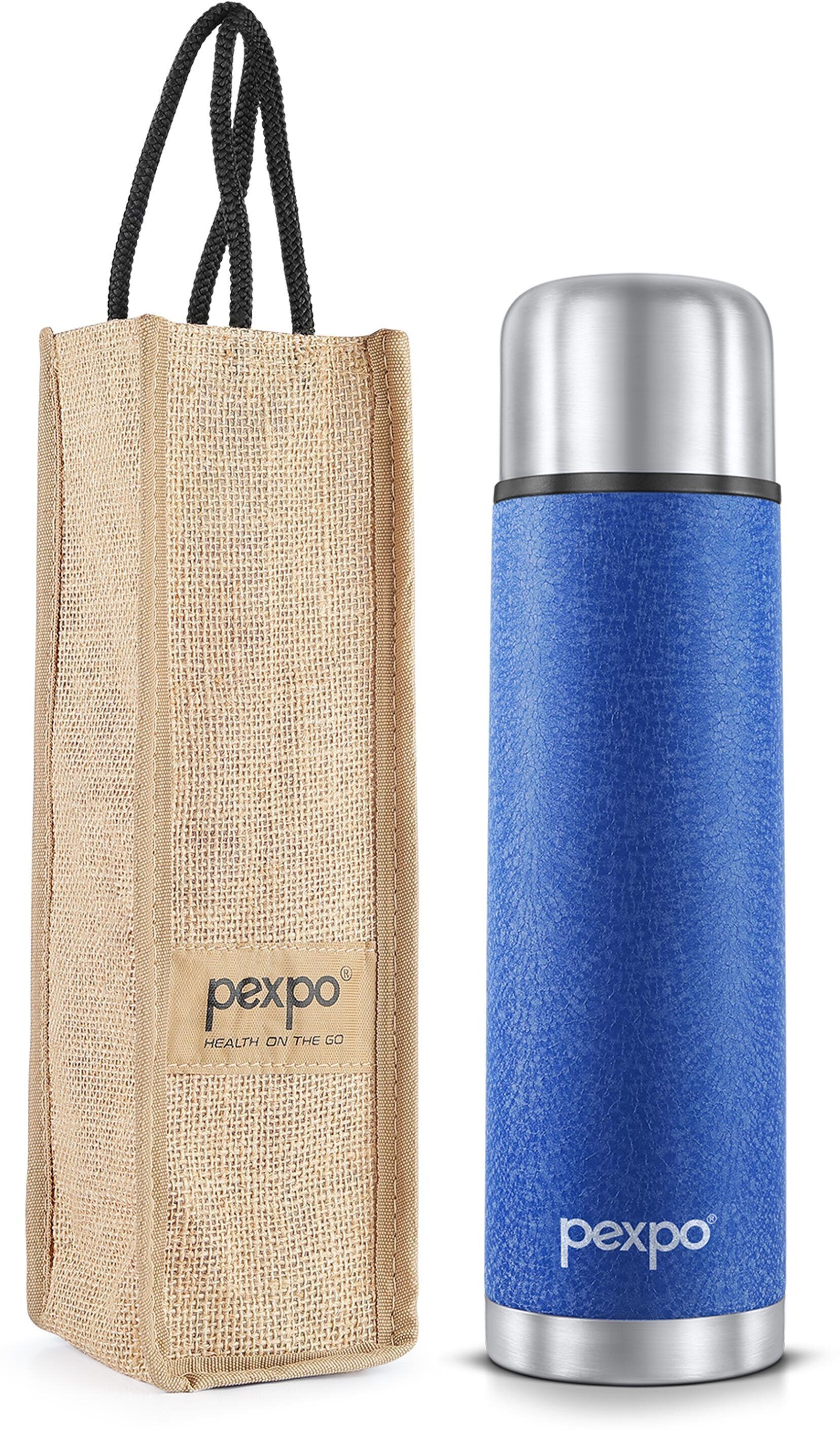1000ml 24 Hrs Hot and Cold Flask with Jute-bag Vacuum Insulated Flamingo 1000 ml Flask-image-20