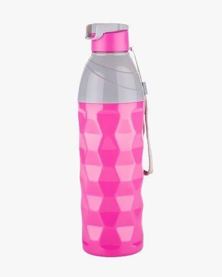 grebe Coolcare PU Insulated Water Bottle, Two Leak Proof Lid 750 ml Plastic Bottle-picture-23