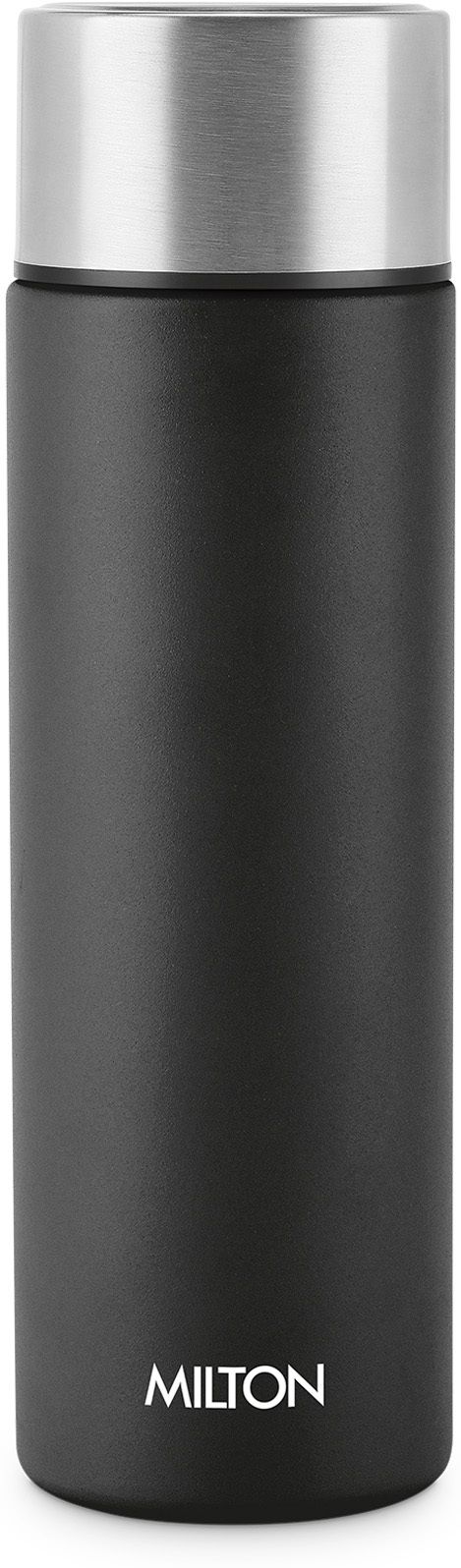 Glide 1000 Stainless Steel Single Walled Water Bottle, Black, Leakproof 1000 ml Bottle-image-43