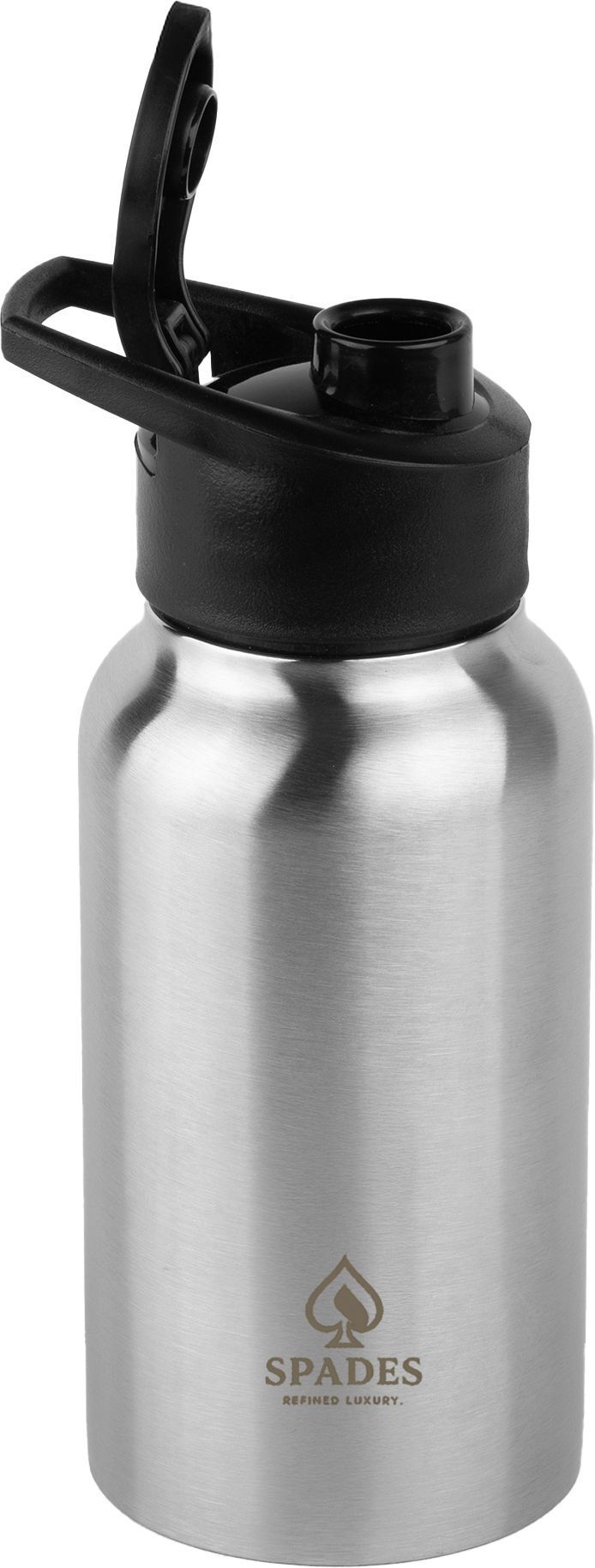 spades Stainless Steel Sipper Water Bottle 500ml 500 ml Stainless Steel Bottle-picture-23