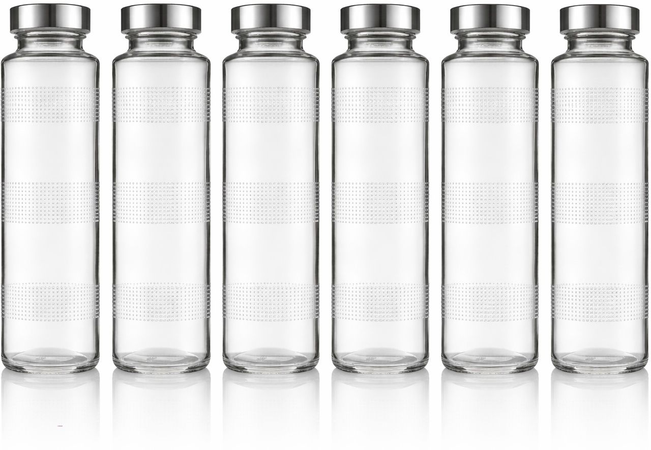 Food Grade 750 ML Round Glass Water bottle(Pack Of 6)ame 750 ml Glass Bottle-image-9