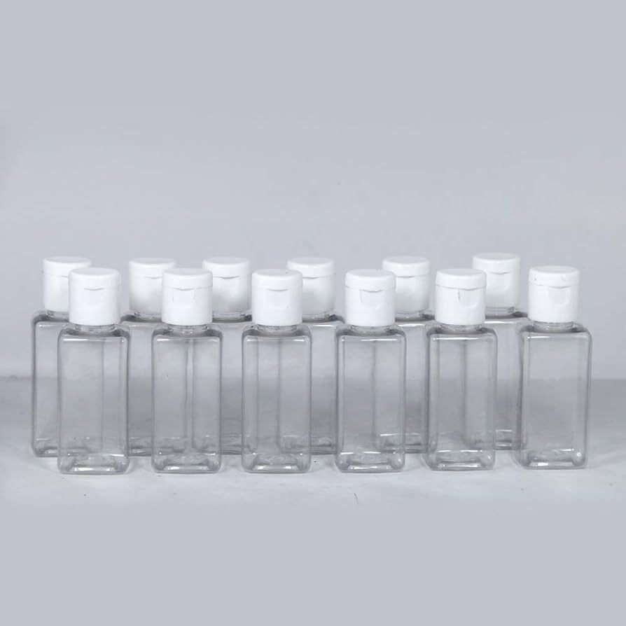 dinojames 50ml Empty Bottle for Hair Oil, Sanitizer, Shampoo, Face Wash 50 ml Bottle 50 ml Bottle-picture-30