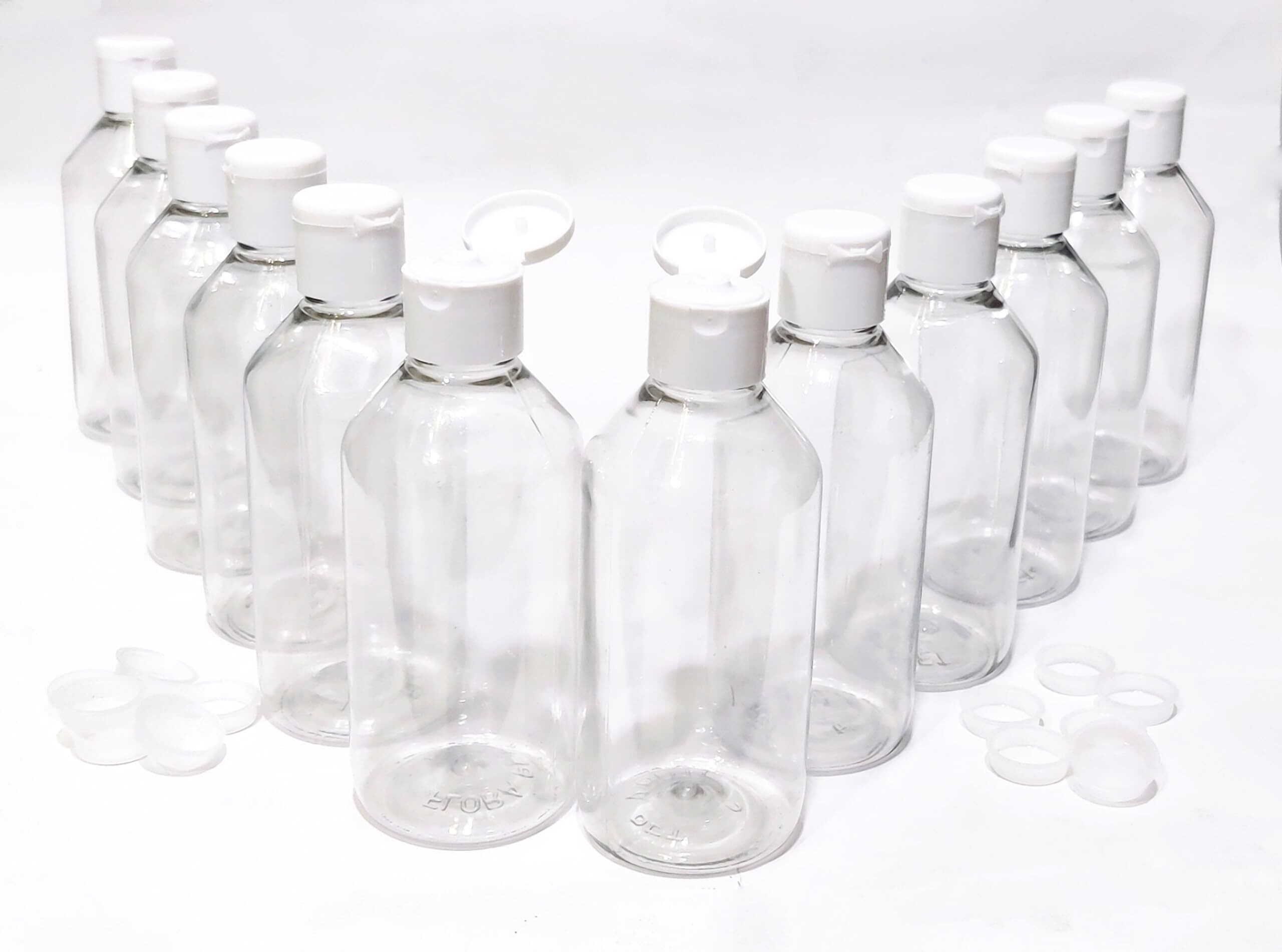 dinojames 200 ML PLASTIC EMPTY BOTTLE WITH FLIP TOP CAP 200 ml Bottle-picture-21