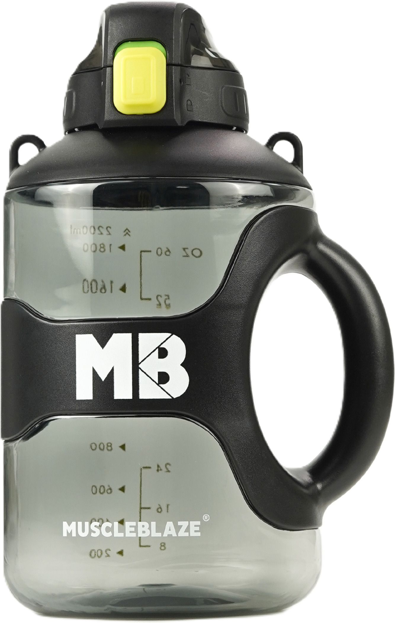 muscleblaze Gym Gallon Water Bottle | Leakproof & BPA-Free | Athlete-Safe Build 2200 ml Plastic Bottle-picture-37