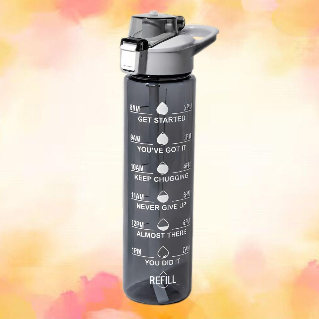 urbanova Premium Leakproof Drinking Water Bottle for Fitness and Outdoor Activities 900 ml Plastic Bottle-picture-26