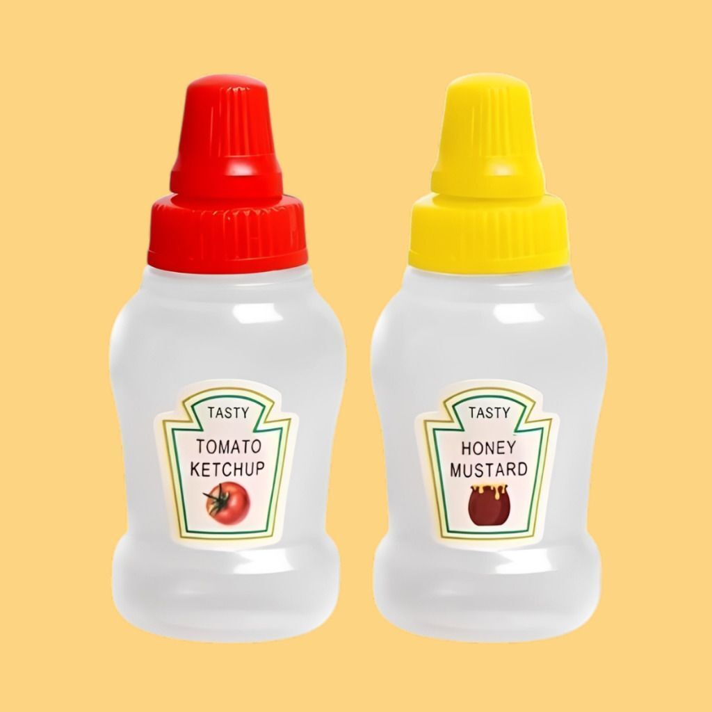 Soft Squeeze Mini Bottles for Easy Condiment Dispensing 25 ml Plastic Bottle-image-37