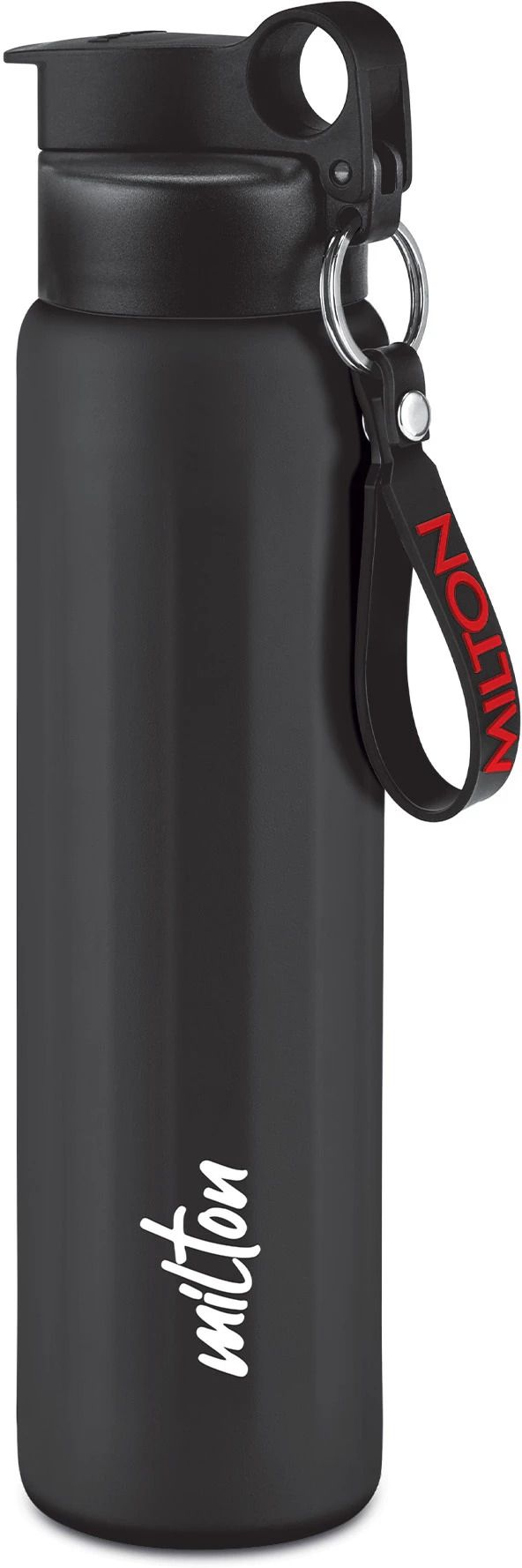 Maverick 800 Stainless Steel Water Bottle ISI Certified 780 ml Black 780 ml Bottle-image-11