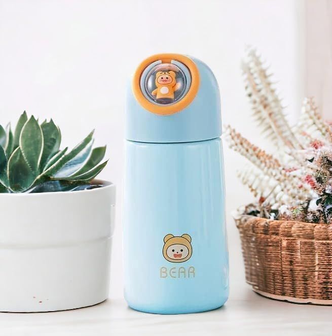 grebe Water Bottle with Airtight Lid, Leakproof Juice & Smoothie Bottle 350 ml Water Bottle-picture-27
