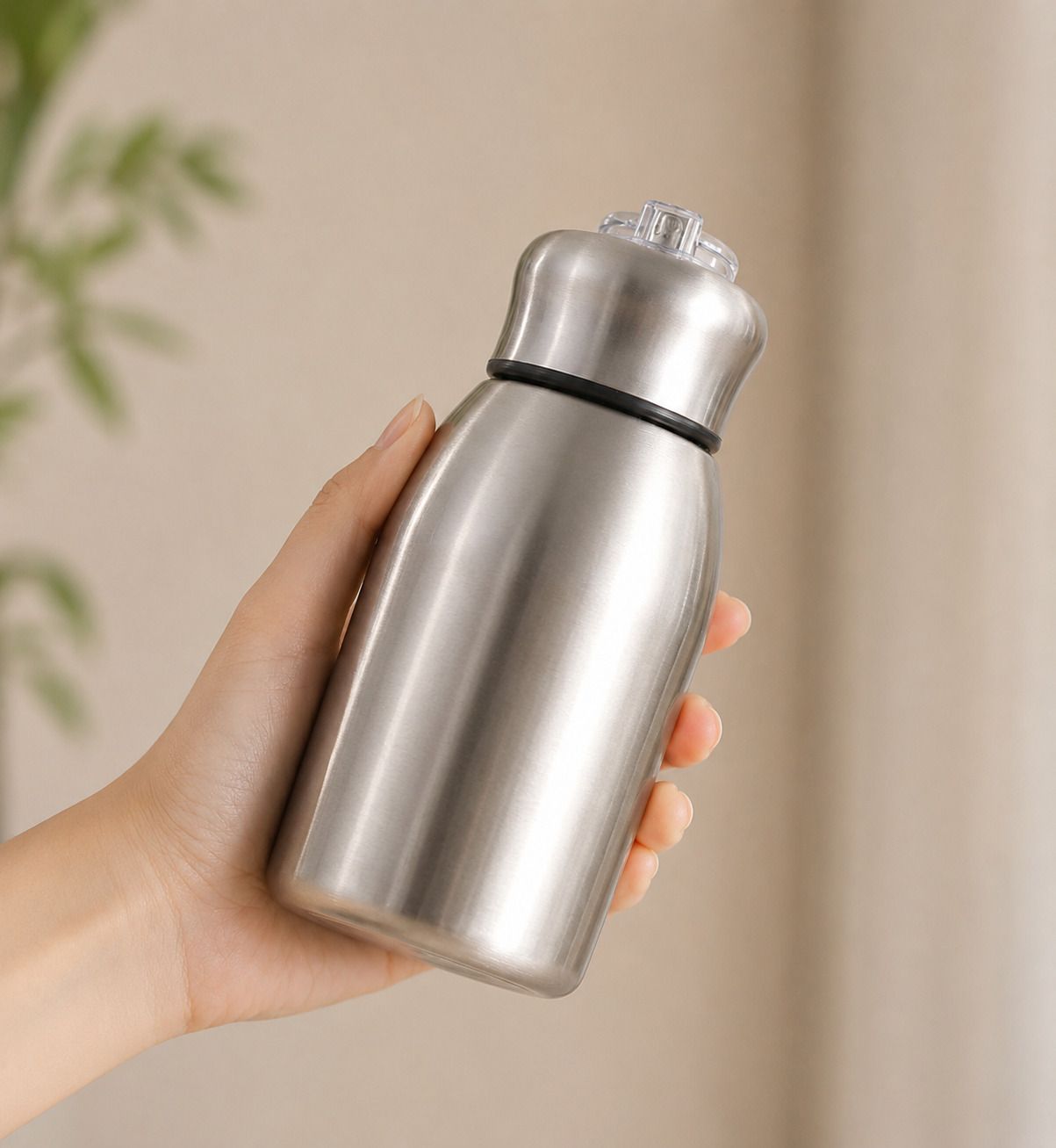 aurasip Mini Stainless Steel Flask 300ml | Hot & Cold Leakproof Water Bottle 300 ml Stainless Steel Flask-picture-11