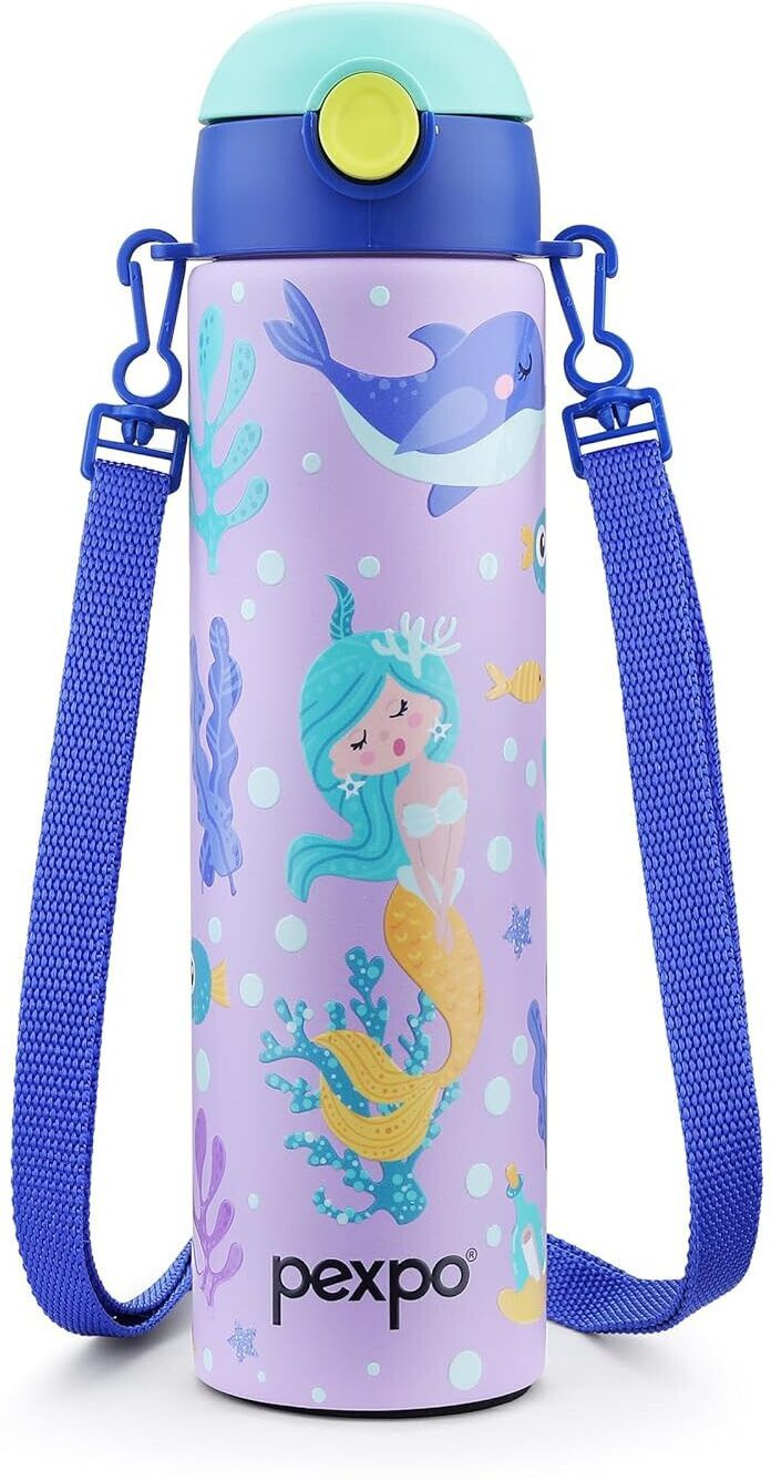 go24 Sporty 700, Hot & Cold Stainless Steel Kids Water Bottle, School, Thermosteel 700 ml Bottle-picture-20