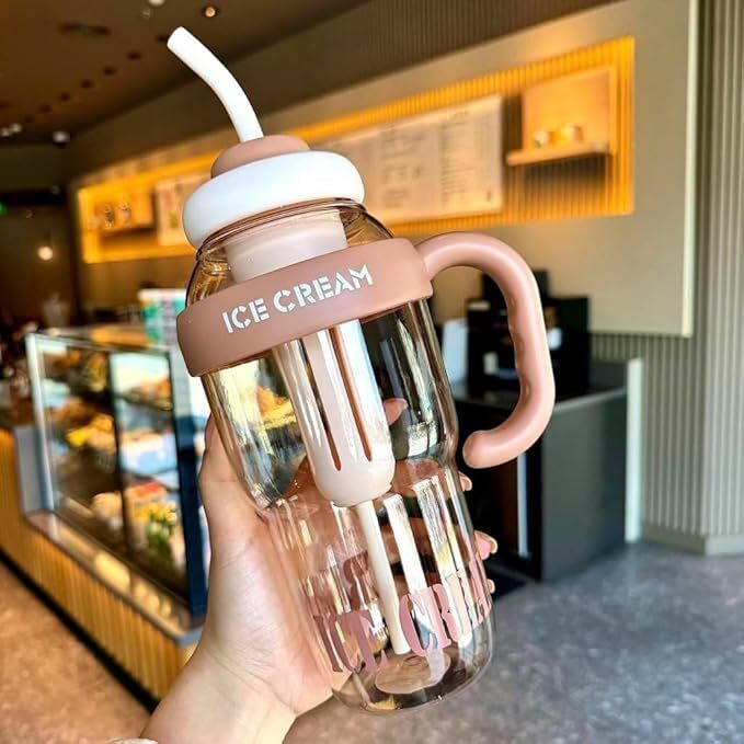 1300ml Ice Cream Insulated Bottle (pack of 1) multicolor 1300 ml Plastic Bottle-image-42