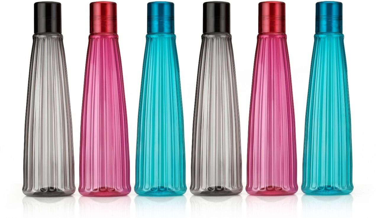 flyup Rudi 6 pcs Plastic Water Bottle, 1000ml Bottle 1000 ml Bottle-picture-11