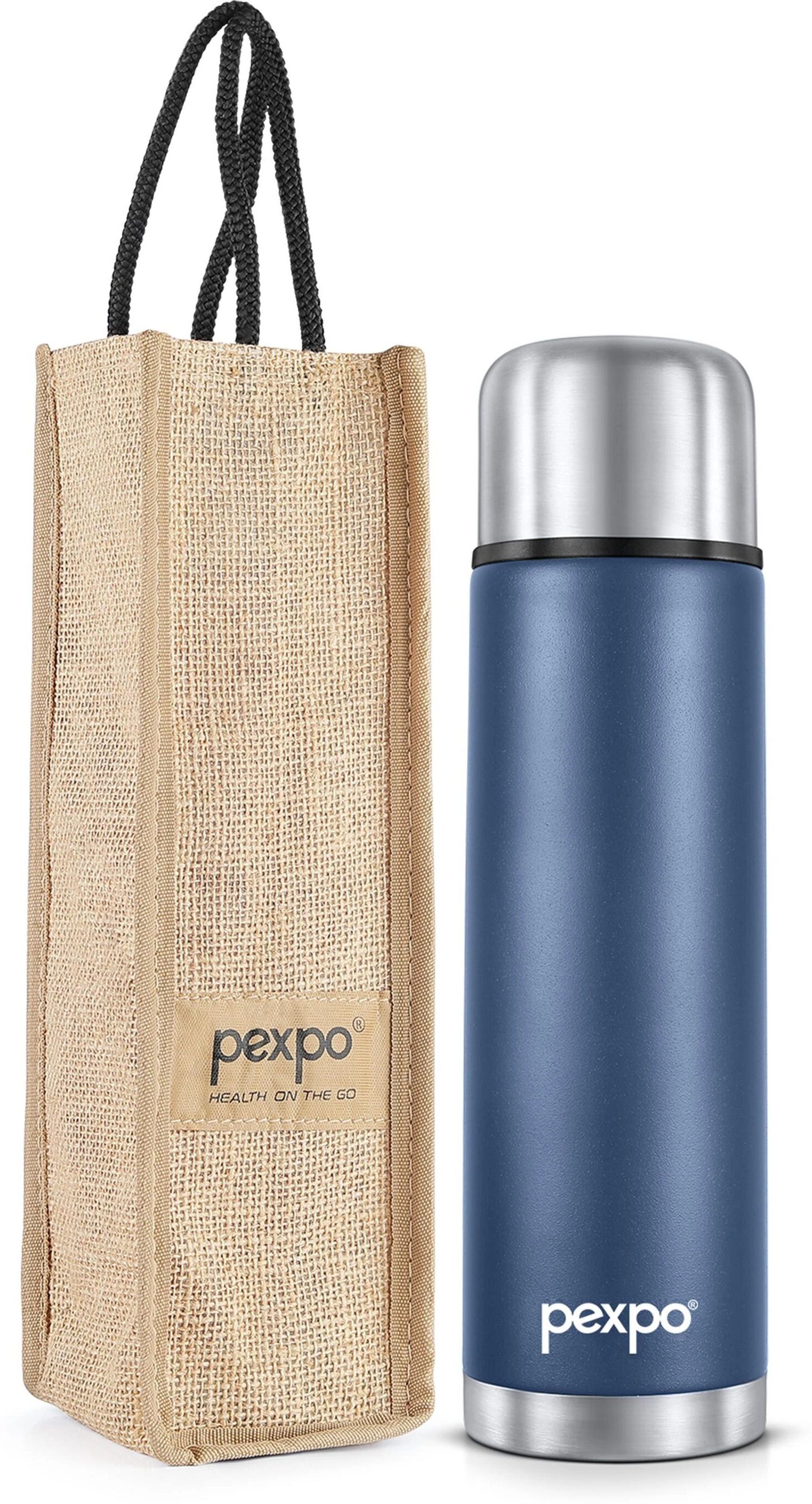1000ml 24 Hrs Hot and Cold Flask with Jute-bag Vacuum Insulated Flamingo 1000 ml Flask-image-19