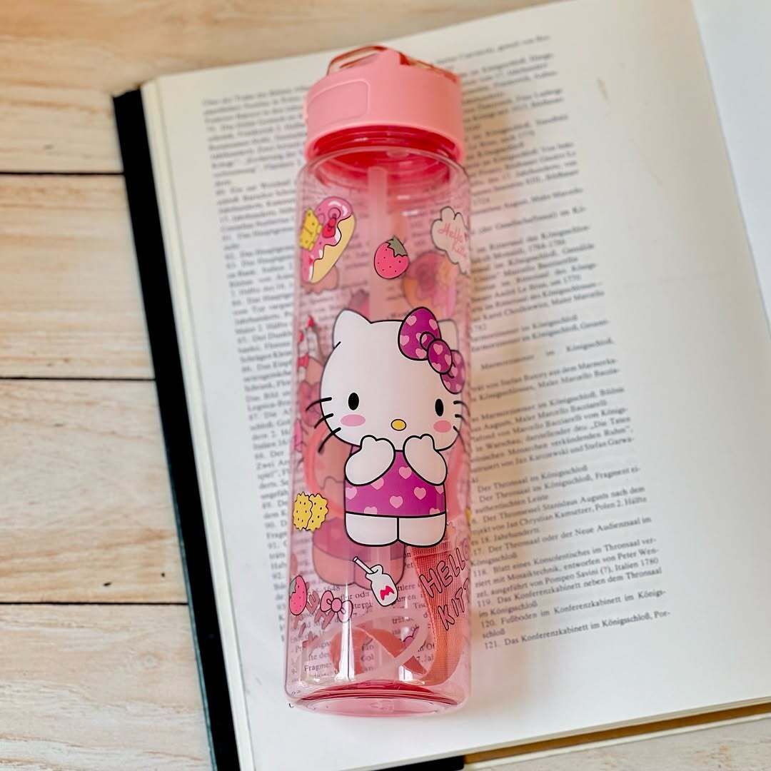 cartoon printed 900 ml Water Bottle-image-44