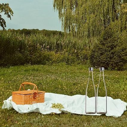 savorade New water clear bottle 1000 ml pack of 2@2a 1000 ml Bottle-picture-23