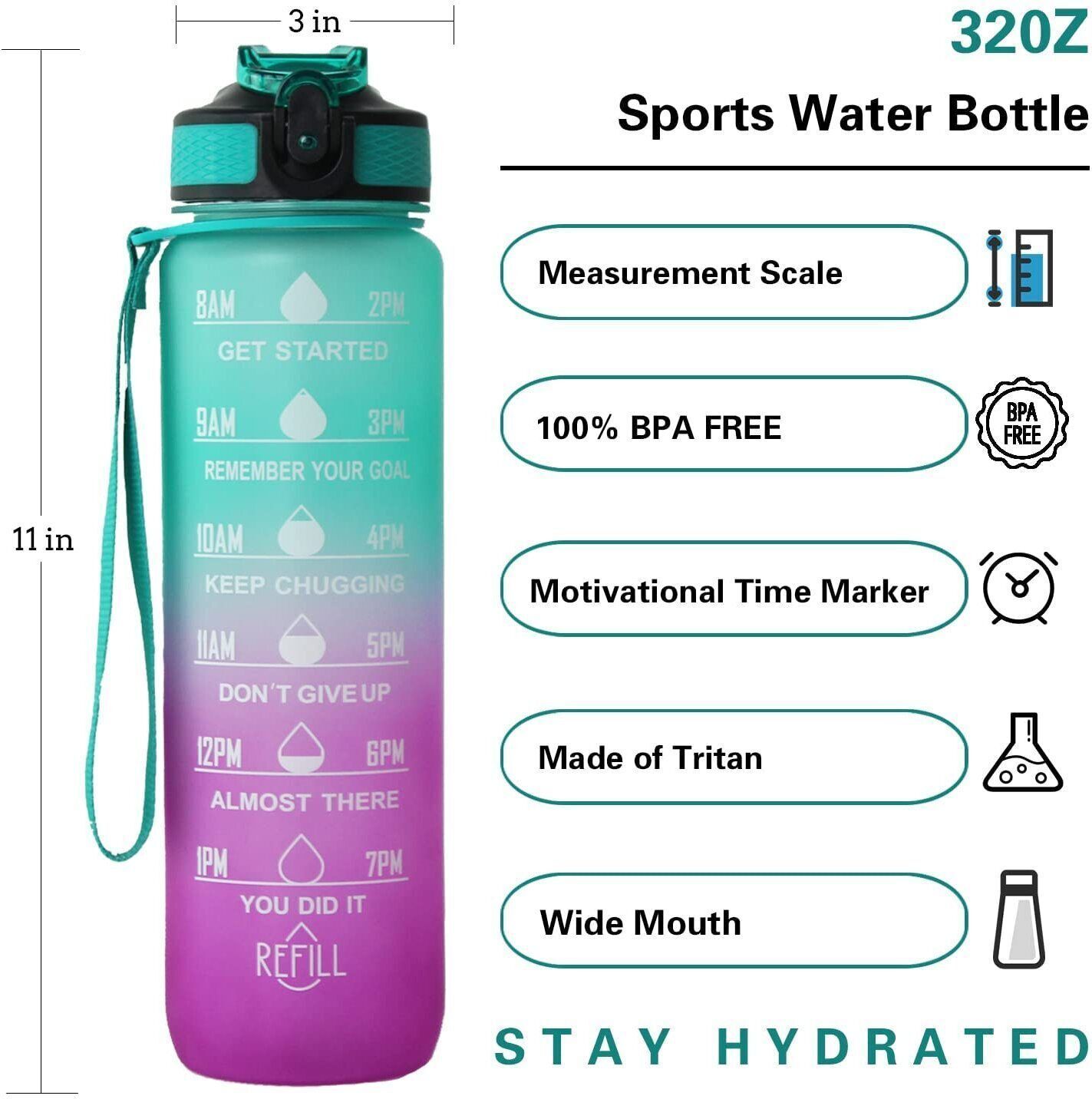 Classic 1000 ml Water Bottle-image-19
