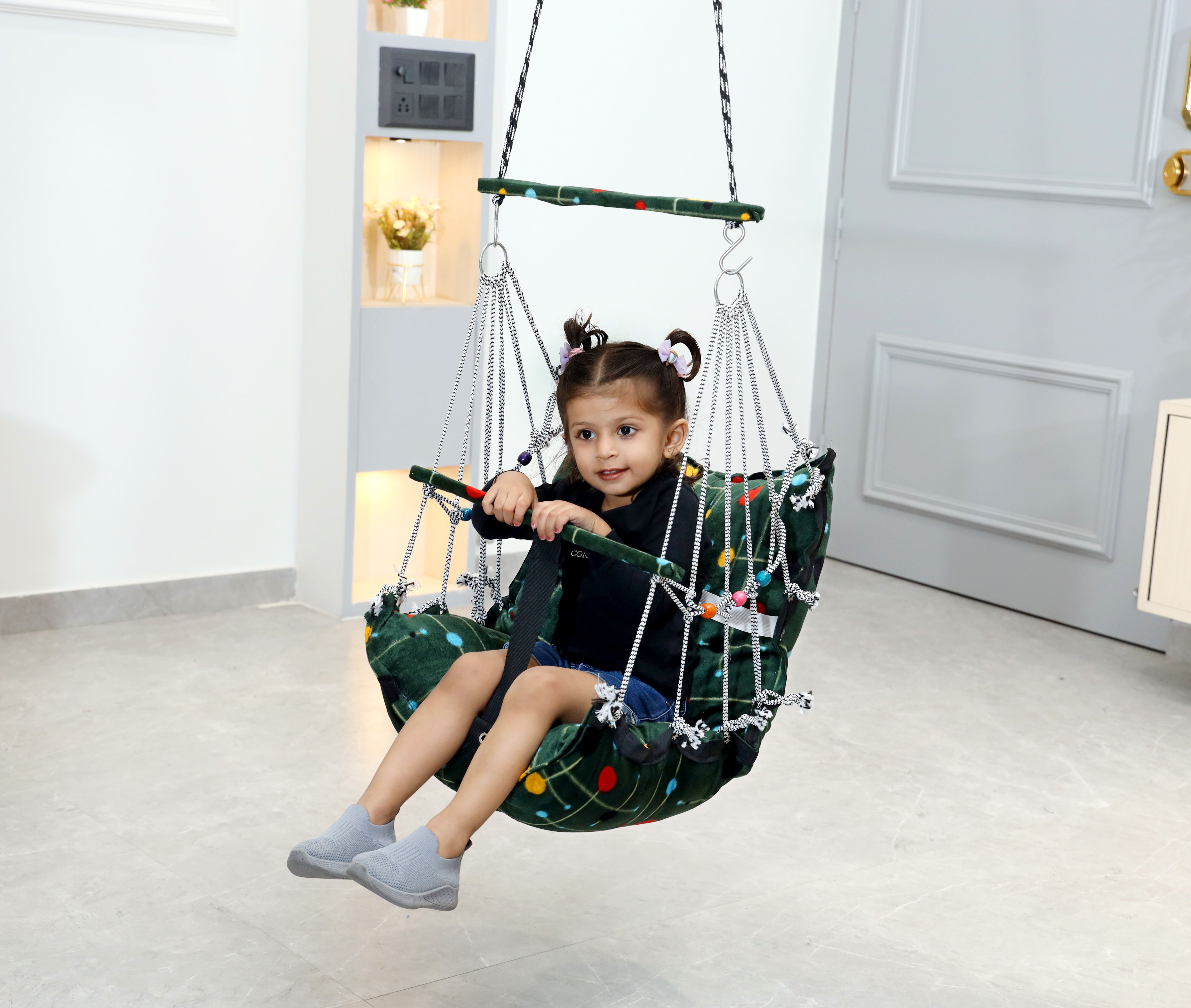 kd creation Medium-size Cotton Swing for Kids Baby 1-5 Years-picture-13