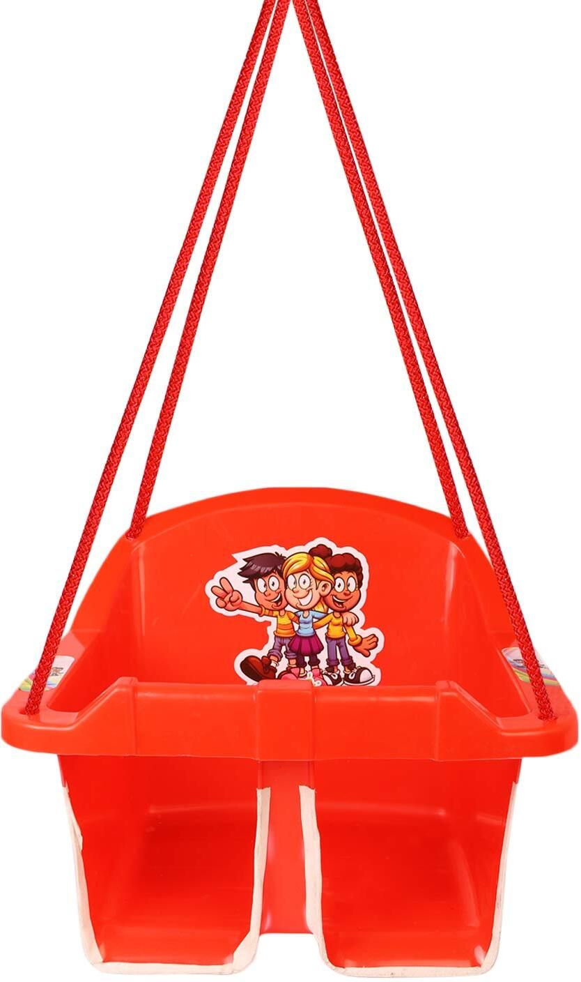 VARAA G Plastic Small Swing (Red, Pre-assembled) Swings-image-2