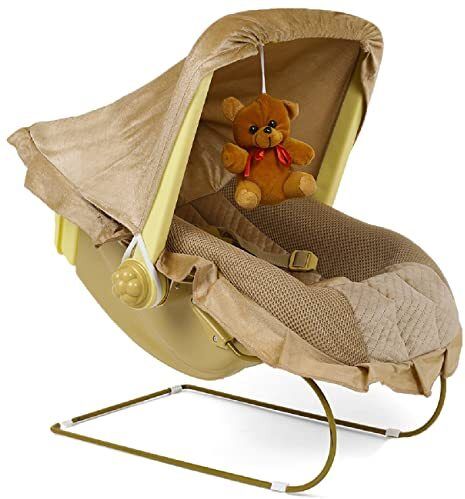 Rocker & Bouncer Premium Quality Super Deluxe 12 in 1 Musical Carry Cot Bouncer-image-16