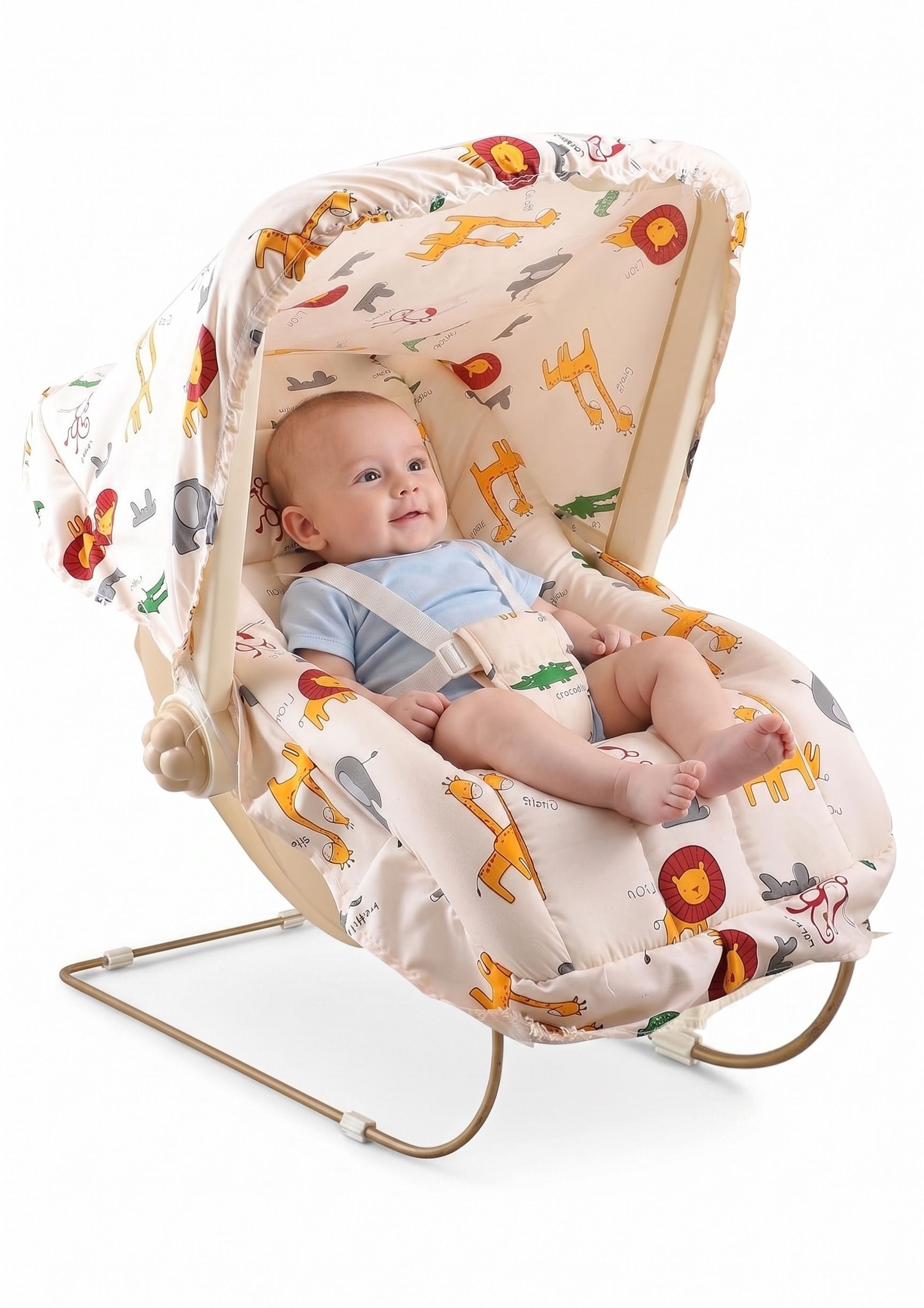 10 in 1 Baby Carry Cot Swing Rocker and Bouncer-image-39