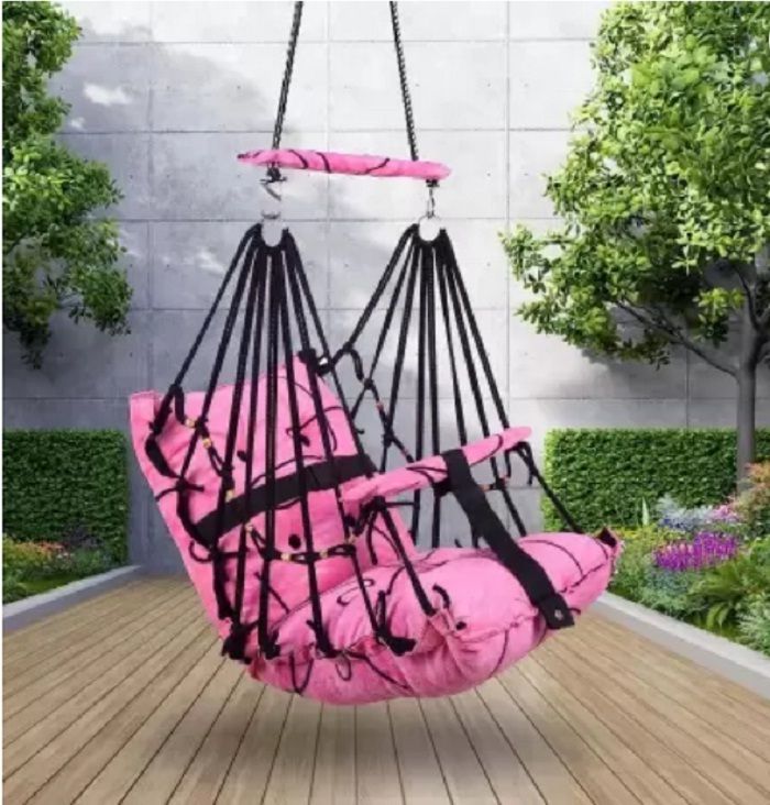kd creation Cotton Swing for Kids Baby 1-5 Years (multi colour} Swings-picture-35