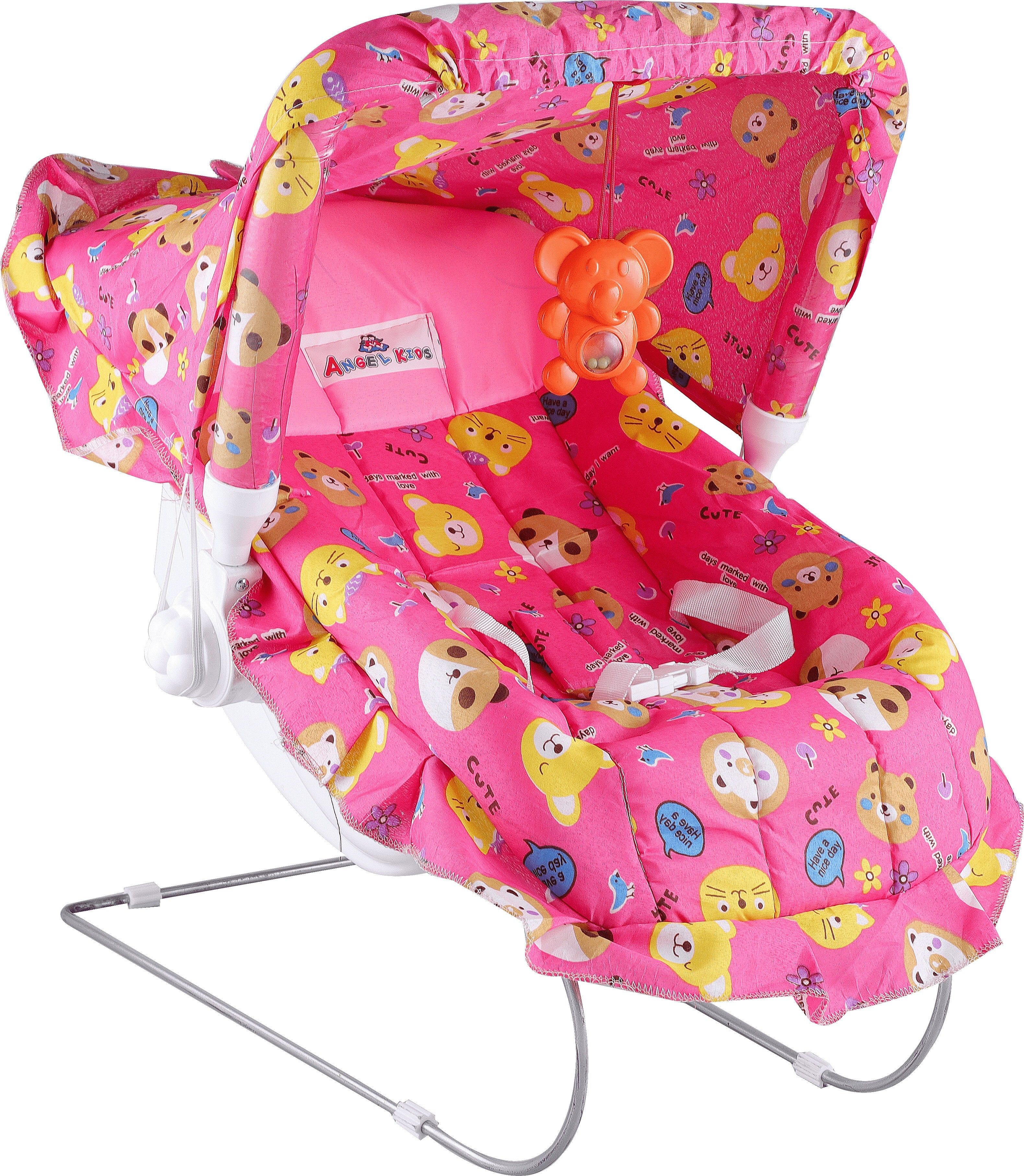 joyride Snugglenest Carry Cot | Bouncer | Rocker with Mosquito Net | Sun Shade Bouncer-picture-2
