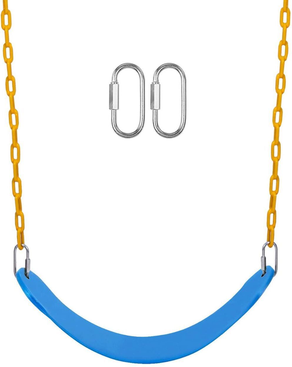 kinder rootz Flexible Swing Seat Set with 60" Chain & Hooks for Kids/Adults Swing Playground-picture-20
