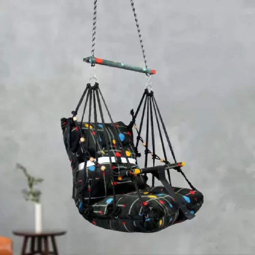 Baby Swing For Kids Folding & Washable 1-9ears With Safety Belt Bouncer