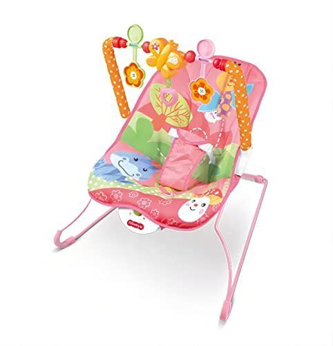 Bouncer Cum Rocker with Battery,Safety Harness,Toy Bar,Music and Multi-Recliner Bouncer