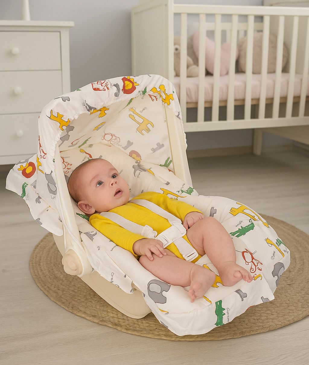 5-in-1 Baby Carry Cot and Rocker and Bouncer-image-20