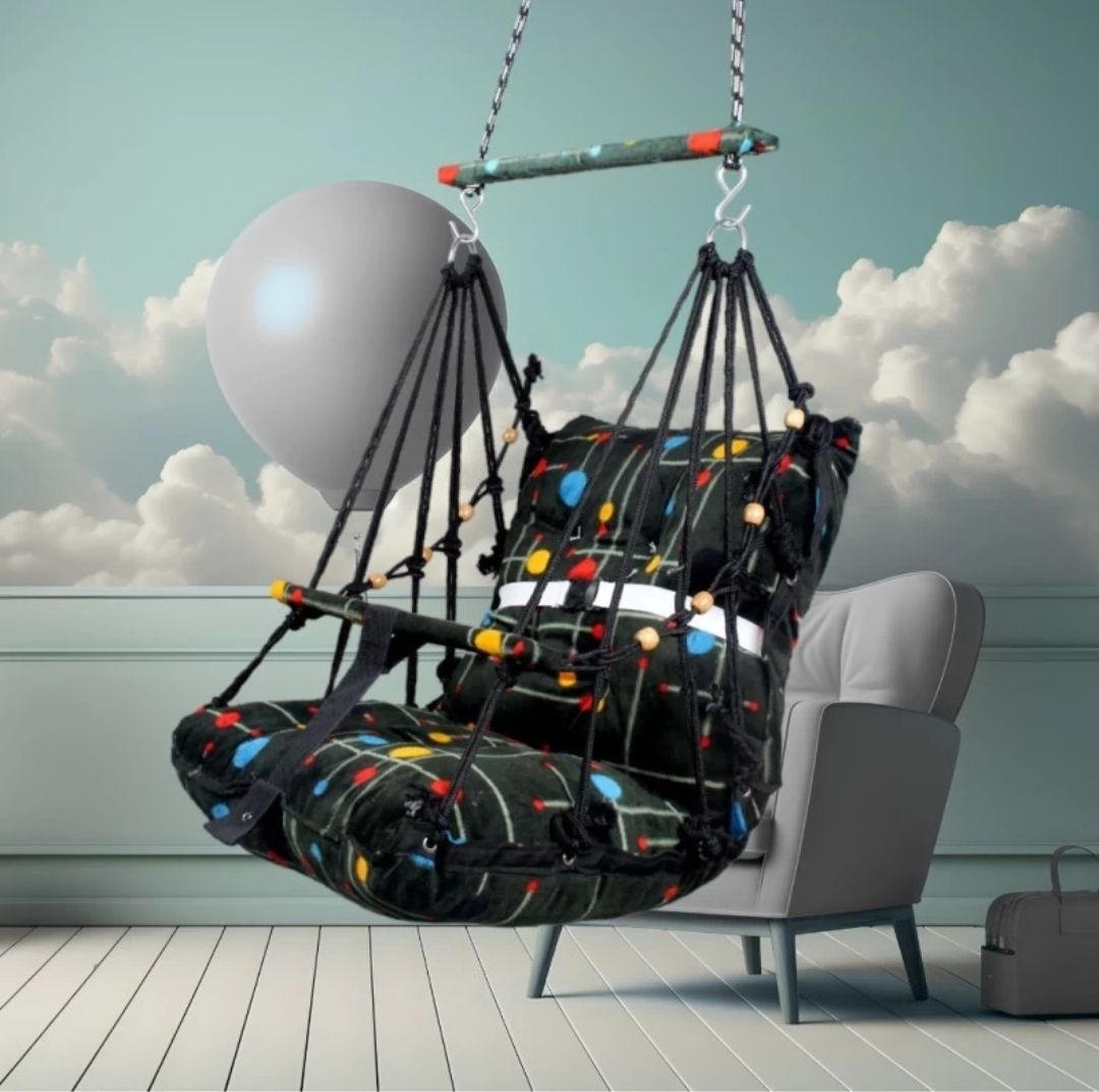 New Cotton Swing 1-6 Year Chair For Baby's Children Folding & Washable Swings