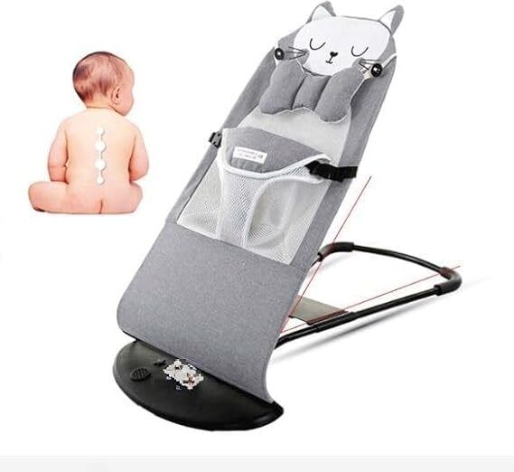 Infant Comfort Baby Bouncer Rocking Chair Fordable Reclining Seat Up To | 10Kg Bouncer-image-45
