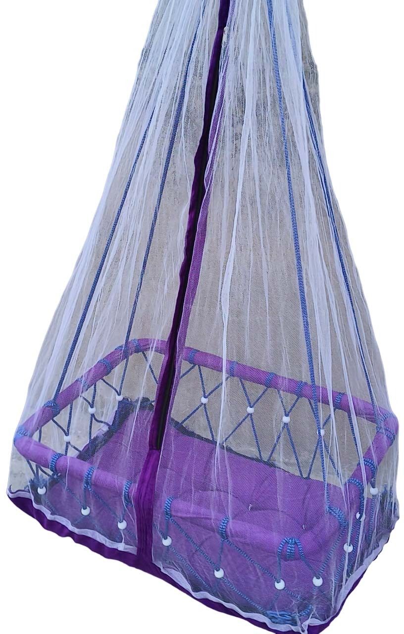 Baby Sleeping Jhula with Mosquito Net (0-1 Years ) Swings Swings