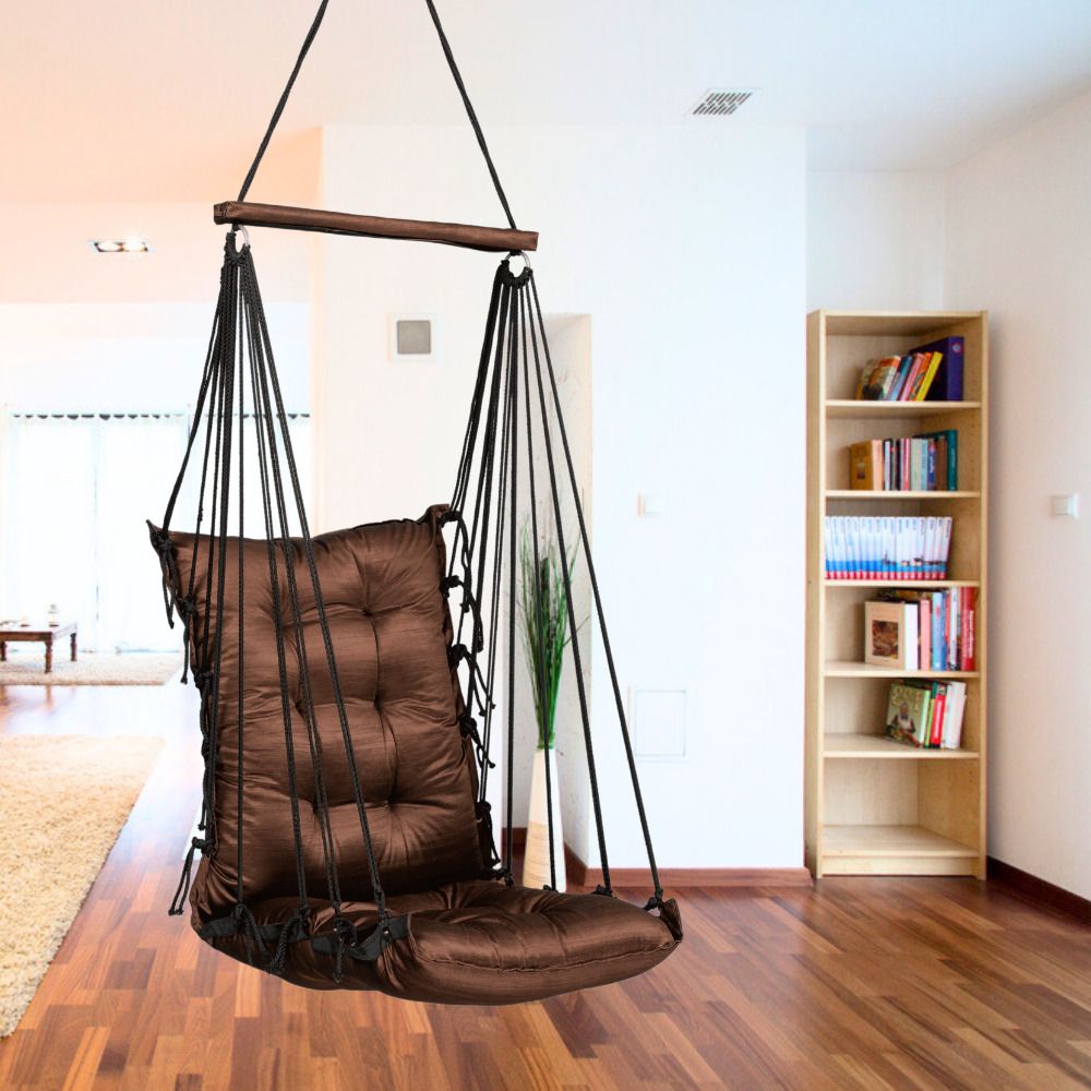 patiofy Baby Swing Hammock Swing Chair for Kids, Wooden Swing for Kids, Jhula Baby Swings-picture-5
