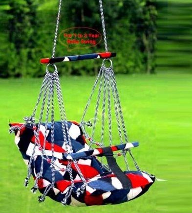 kd creation Cotton Swing for Kids Baby's Children Folding and Washable 1-6 Years-picture-22
