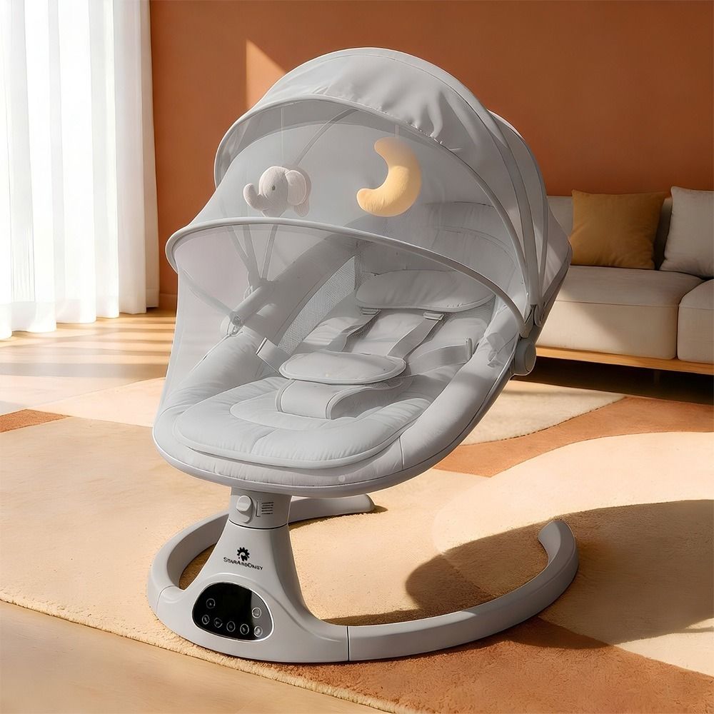 Baby Rockers for 0 to 2 Years, Baby Multi Functional Rocker With Swing Control Swings-image-46