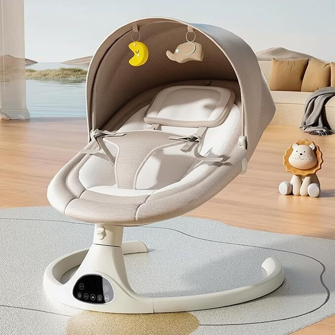 Baby Rockers for 0 to 2 Years, Baby Multi Functional Rocker With Swing Control Swings-image-44