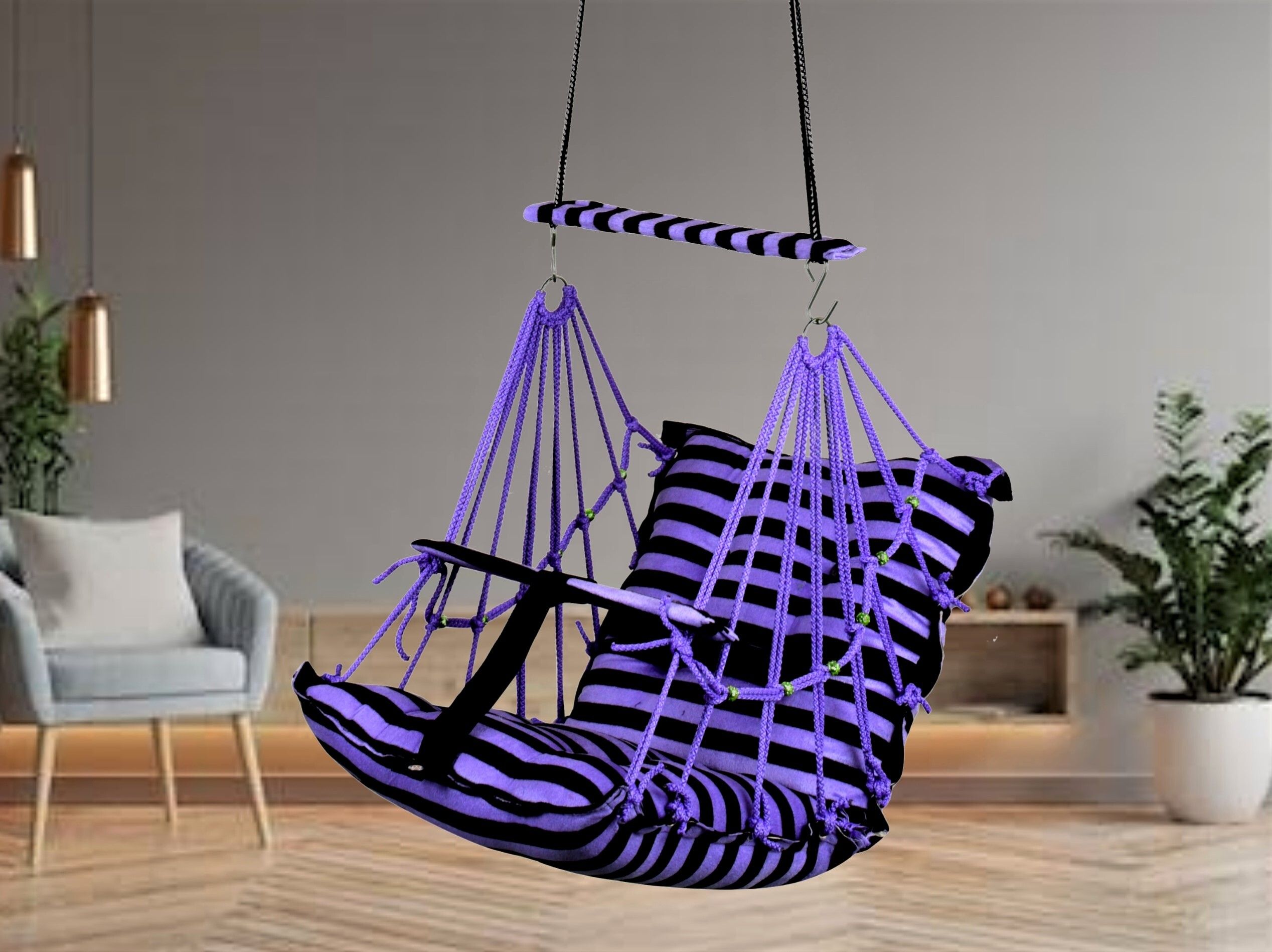Swing Chair for Kids Baby Children jula 1-6 Years Old Baby with SafetyBelt Swing Swings-image-39