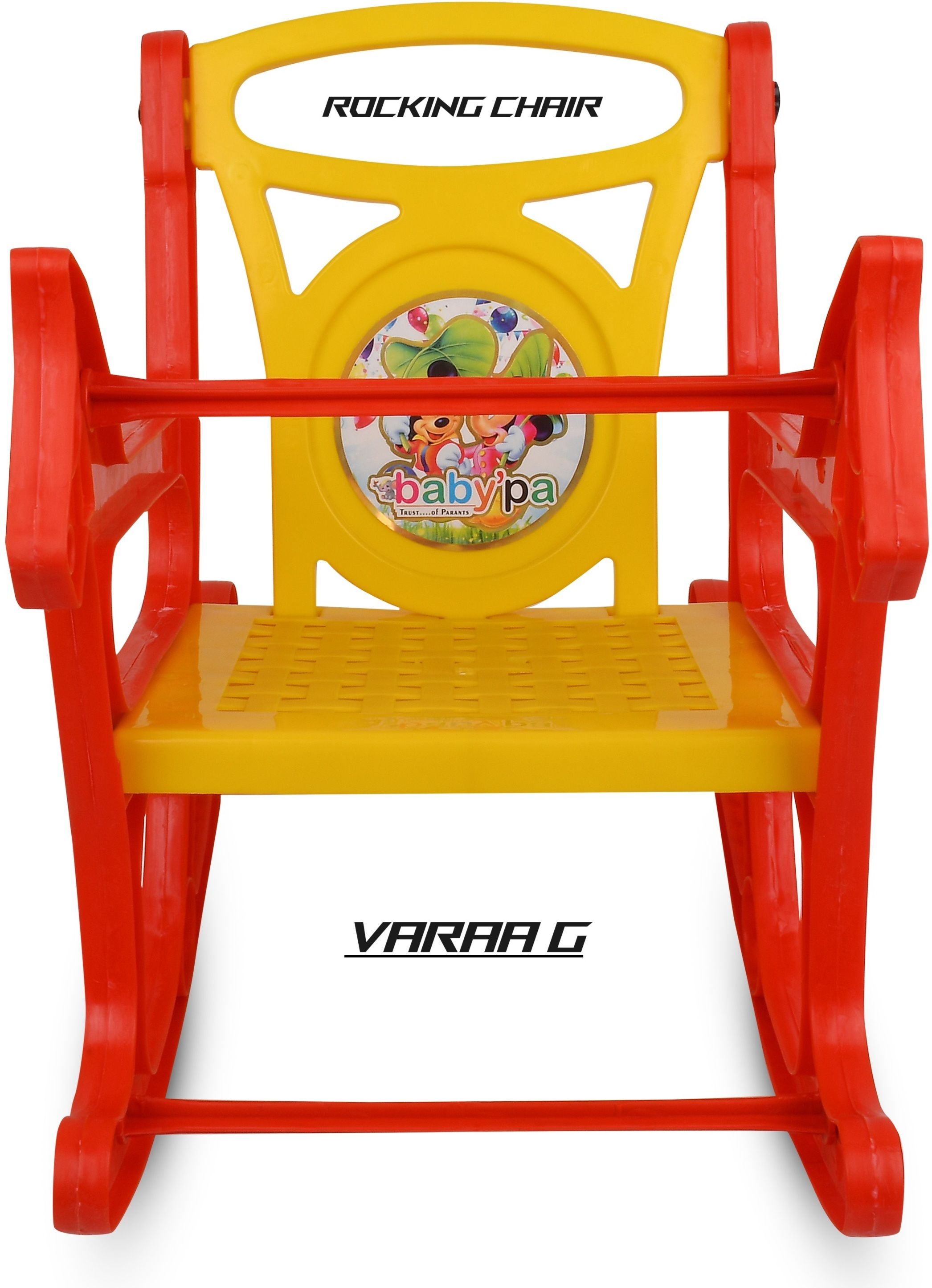 vaara g Plastic Rocking Chair (Finish Color - RED, DIY(Do-It-Yourself)) Rocker-picture-13