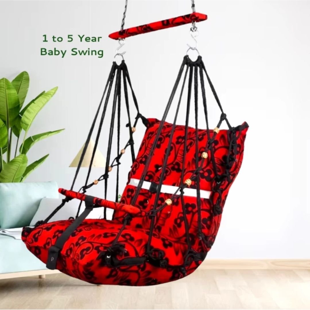 New Cotton Swing 1-6 Year Chair For Baby's Children Folding & Washable Swings